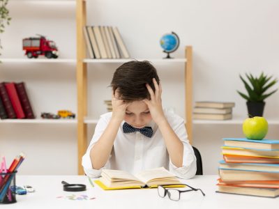 high-angle-boy-concentrated-reading